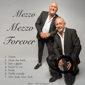 album de Mezzo Mezzo sur les plateformes,mezzomezzoforever.com.